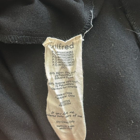 Wilfred little black short sleeve dress - Picture 4 of 4